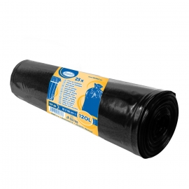 Pytle na odpadky 70 x 110cm, 120 L - ČERNÉ  (LDPE) Typ 60