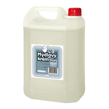 Tekuté mýdlo - Mýdlový krém - White line  5l