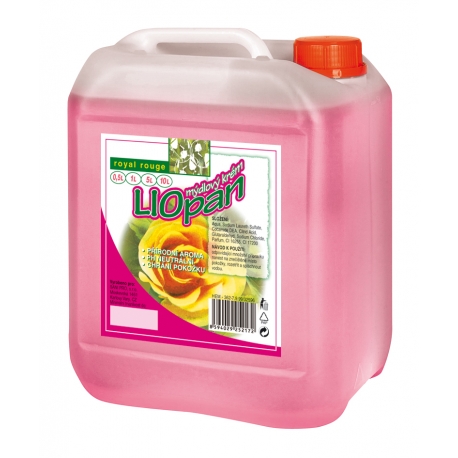 Tekuté mýdlo - Liopan Lux - Royal Rouge 5L