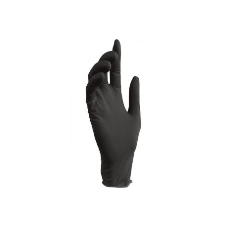 Rukavice NITRILOVÉ ČERNÉ - M - (á100ks)