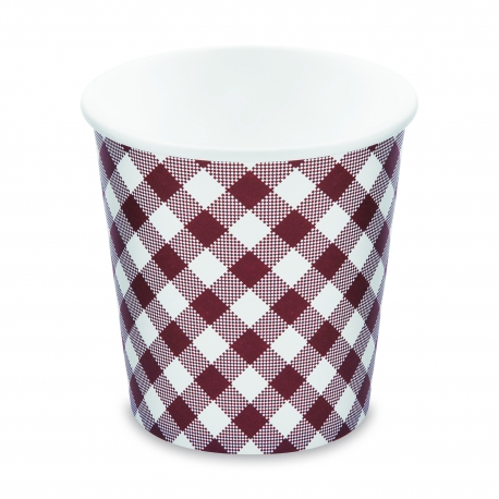 Papírová miska kulatá KARO 500ml průměr 115mm (50ks)