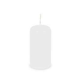 Svíčka válcová Ø 50 x 100 mm - bílá