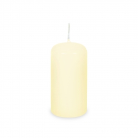 Svíčka válcová Ø 50 x 100 mm - béžová
