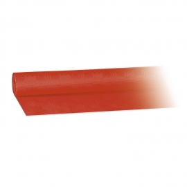 Papírový ubrus rolovaný (PAP)   8 x 1,20 m -  červený