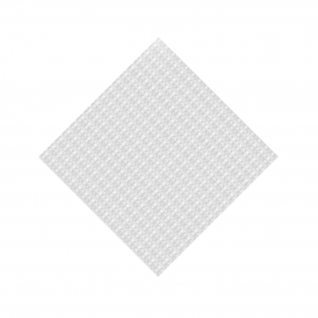 Napron z netkané textilie PREMIUM (AIRLAID)  80 x 80 cm -  bílý