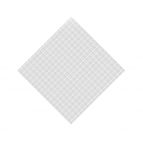 Napron z netkané textilie PREMIUM (AIRLAID)  80 x 80 cm -  bílý