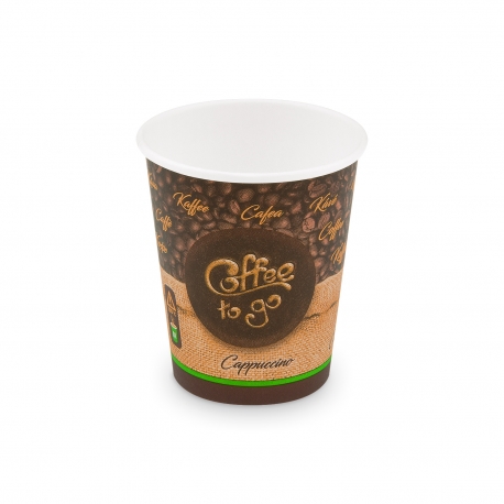 Papírový kelímek ,,Coffee to go" - 200 ml - Ø 73 mm - S