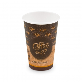 Papírový kelímek ,,Coffee to go" - 280 ml - Ø 80 mm - M