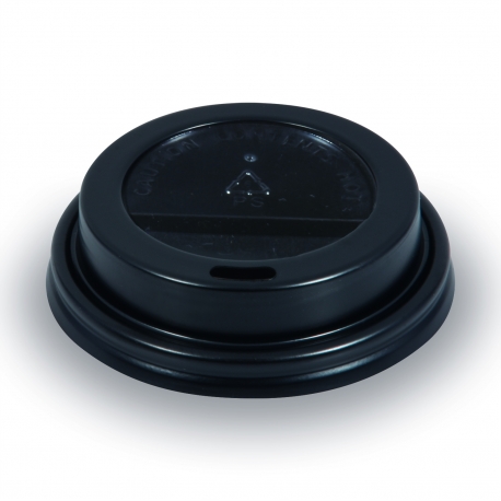 Víčko vypouklé, bílé (PS) pro Ø 73 mm - S