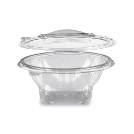 Miska kulatá průhledná s víčkem 750 ml  (PET)