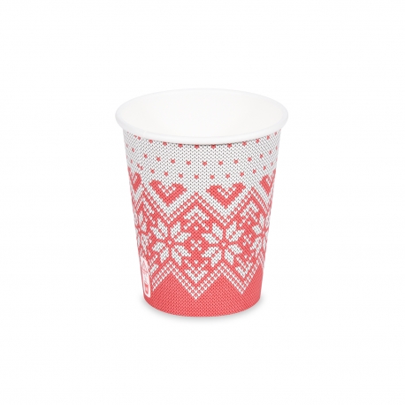 Papírový kelímek, Zimní období - 280 ml Ø 80 mm - M