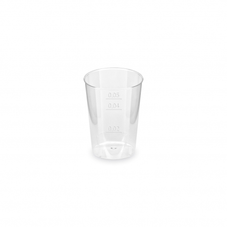 Kelímek krystal 2 cl / 4 cl / 5 cl  (PS)