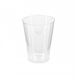 Kelímek krystal 0,2 l  (PS)