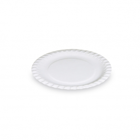 Papírové talíře mělké (PAP) Ø 18 cm