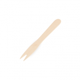 Vidlička na hranolky ze dřeva 8,5 cm