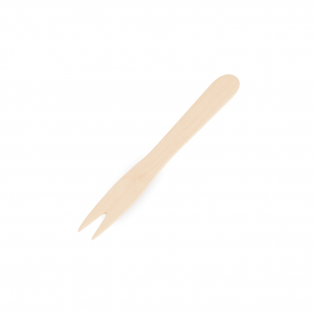Vidlička na hranolky ze dřeva 8,5 cm
