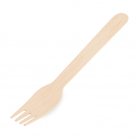 Vidlička ze dřeva  16,5 cm