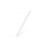 Slámka papírová JUMBO, BÍLÁ 15cm, Ø 8mm