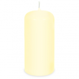 Svíčka válcová Ø 80 x 200 mm - béžová