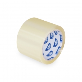 Lepící páska průhledná  (PP/Acryl)  66 m x 75 mm