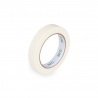 Lepící páska krepová, bílá do 80°C 50 m x 19 mm