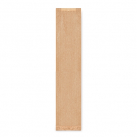 Svačinové papírové sáčky ,,BAGUETTE" - hnědý 12 + 5 x 59cm (PAP)