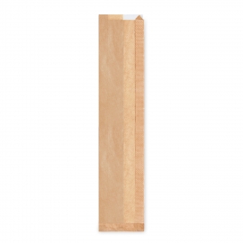 Papírové sáčky s okénkem ,,BAGUETTE"  ok. 8 cm  (PAP/PP)