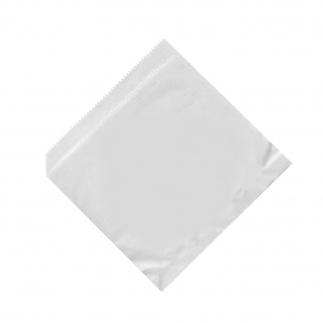 Papírové sáčky (HAMBURGER/KEBAP) bílé (PAP)  16 x 16 cm