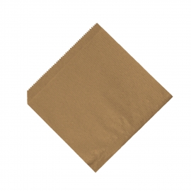 Papírový sáček (HAMBURGER/KEBAP) hnědý (PAP) 16 x 16 cm