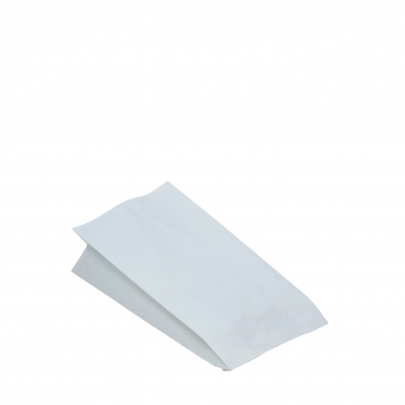 Pap. sáčky nepromastitelné bílé (2-vrstvé) (PAP/PE) 10,5+5,5 x 24 cm